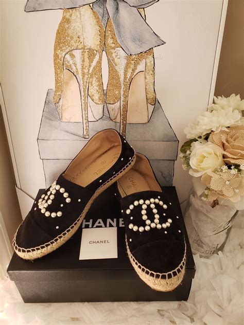 do chanel espadrilles run small|chanel espadrille wedges.